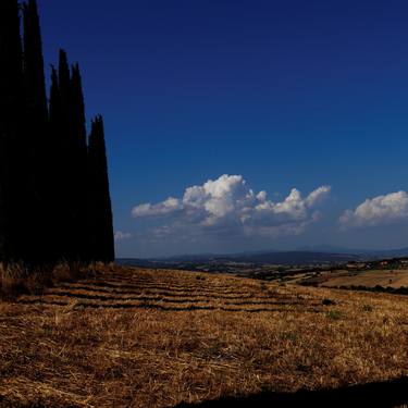summer landscape in Marciano Italy - Limited Edition of 3 thumb