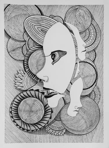 Print of Abstract Fantasy Drawings by Mihail Ivanov