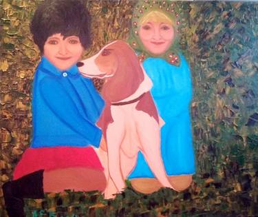 Print of Impressionism Family Paintings by Olena Lukianova
