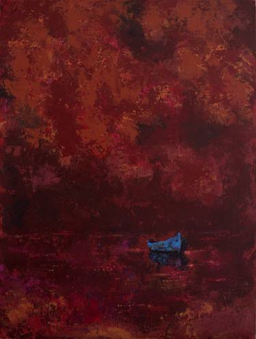 Print of Impressionism Boat Paintings by Olha Bartysh