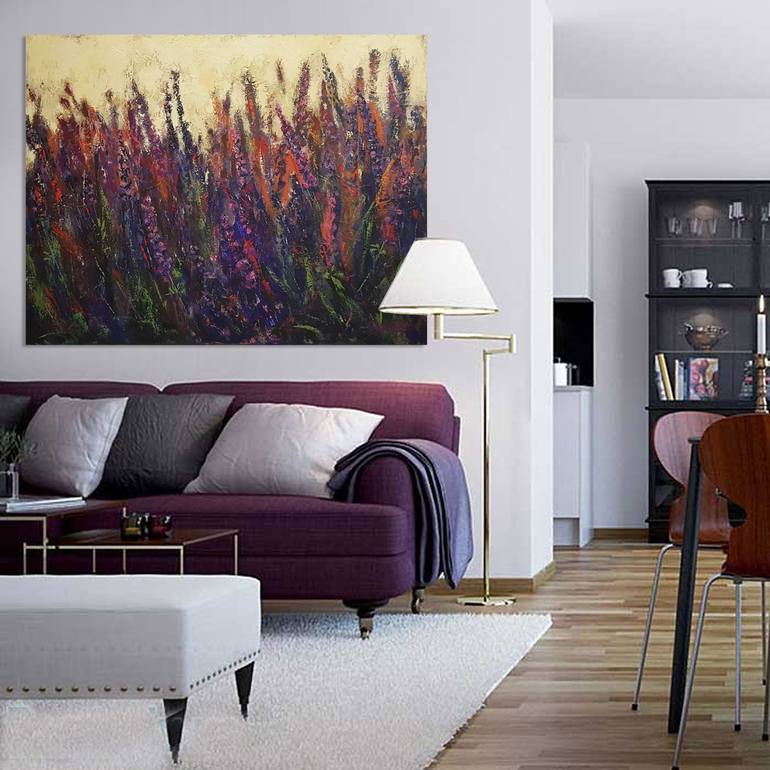 Original Expressionism Botanic Painting by Olha Bartysh