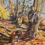 Walking the Bridlepath in November by Meme Austin