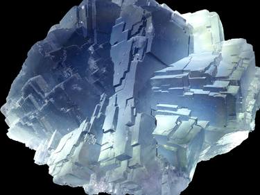 Blue Cubic Fluorite (One) image