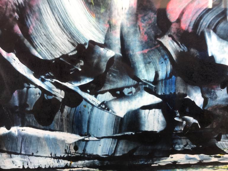 Original Abstract Expressionism Nature Painting by David Antonides