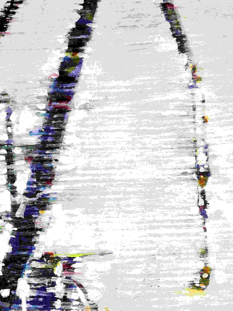 Original Abstract Architecture Painting by David Antonides