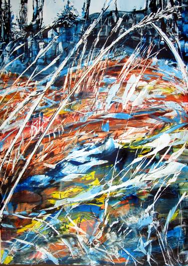 Original Abstract Expressionism Nature Paintings by David Antonides