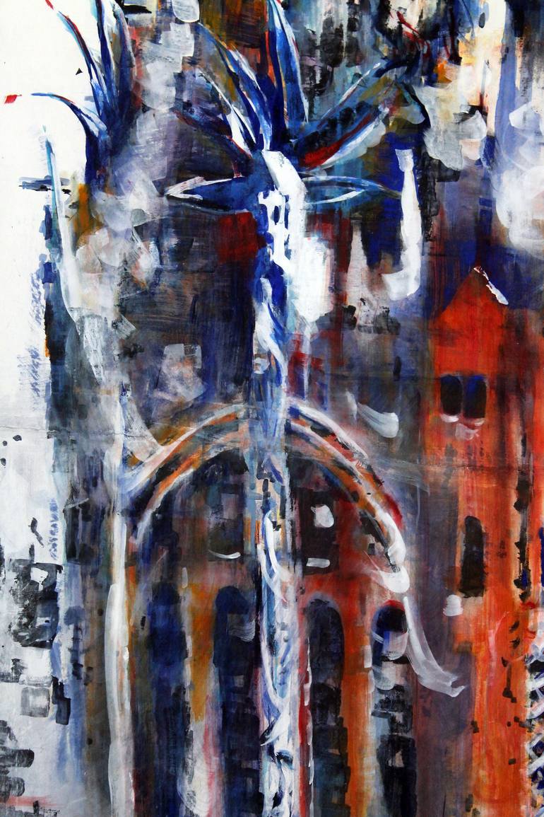 Original Cities Painting by David Antonides