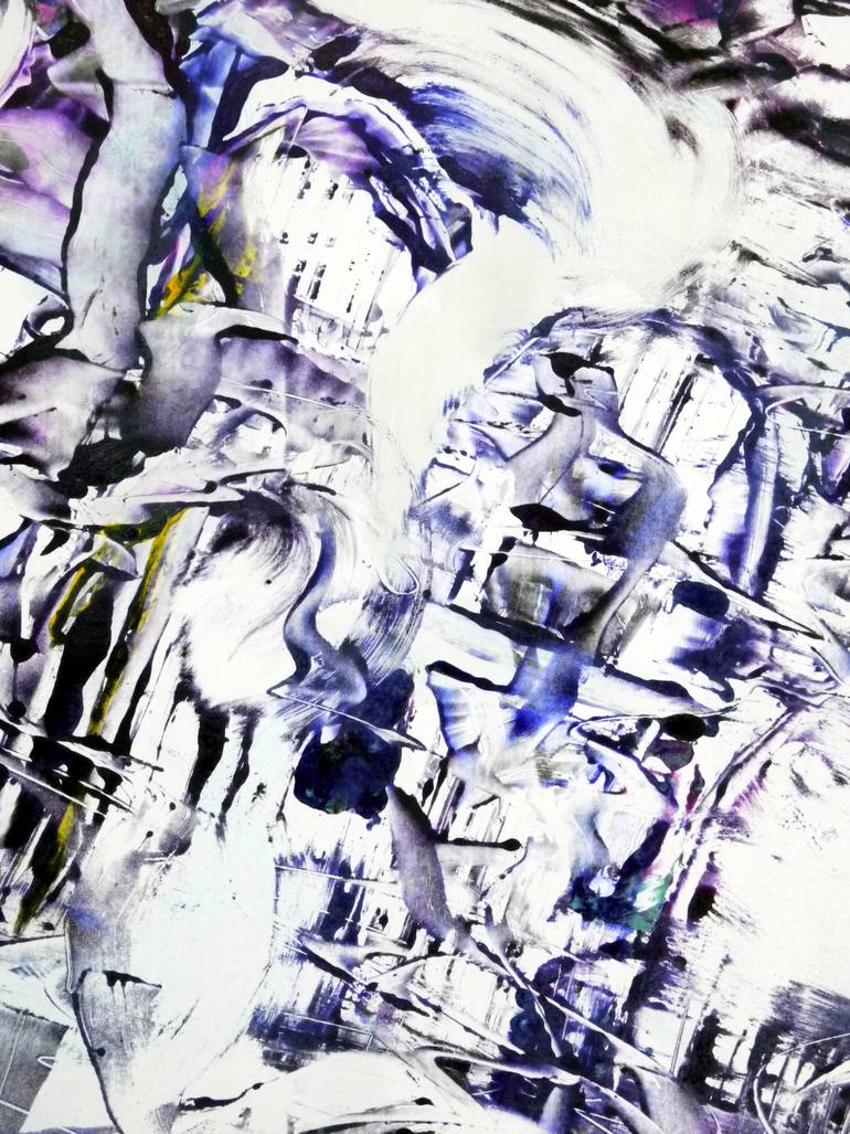 Original Abstract Music Painting by David Antonides