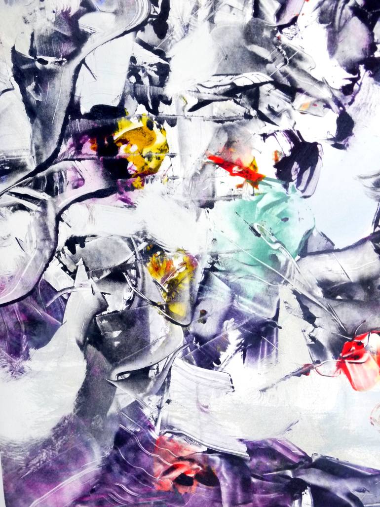 Original Abstract Music Painting by David Antonides