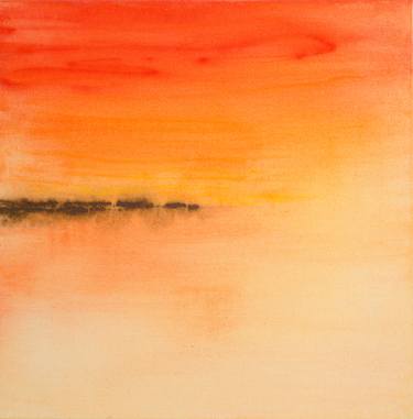 Original Abstract Expressionism Landscape Paintings by Yoko Iida