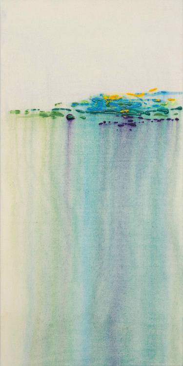 Original Abstract Expressionism Water Paintings by Yoko Iida