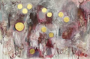Original Abstract Mixed Media by ann gricman