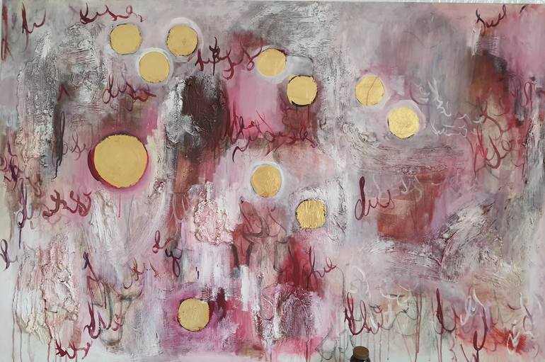 Original Conceptual Abstract Mixed Media by Ann Gricman