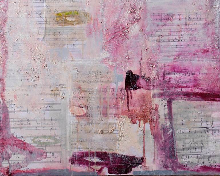 Original Abstract Music Painting by Ann Gricman