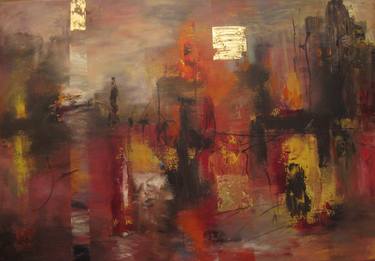 Original Abstract Paintings by FRANCOISE CARIOU