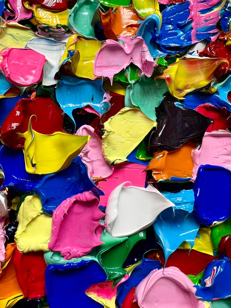 Original Abstract Expressionism Body Painting by Gyobeom An