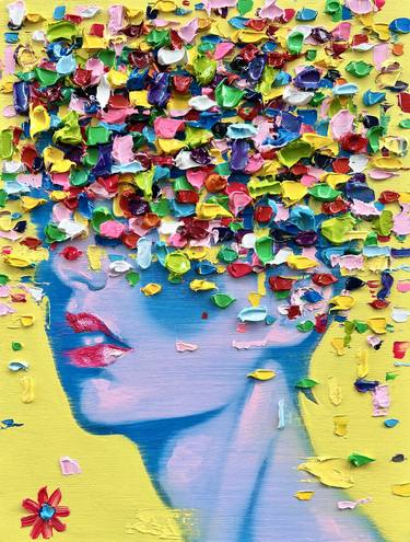 Saatchi Art Artist GyoBeom An; Paintings, “image-face(model)” #art