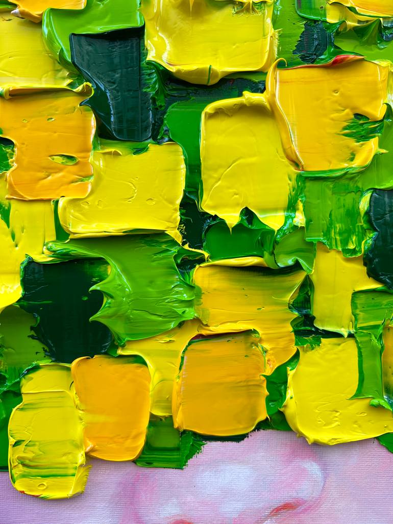 Original Abstract Expressionism Body Painting by Gyobeom An
