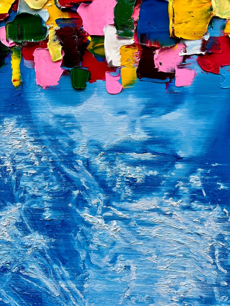 Original Abstract Expressionism Body Painting by Gyobeom An