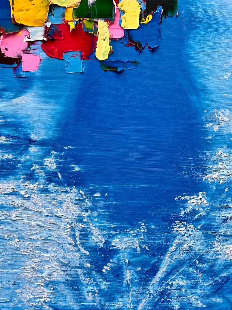 Original Abstract Expressionism Body Painting by Gyobeom An