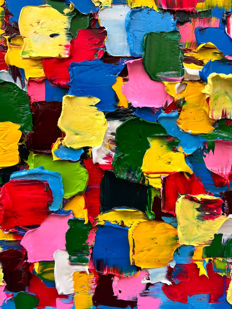 Original Abstract Expressionism Body Painting by Gyobeom An