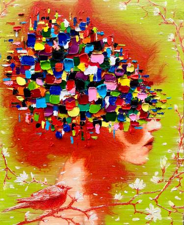 Original Abstract Expressionism Body Paintings by Gyobeom An