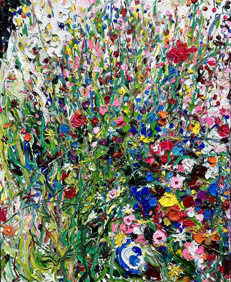 Original Abstract Expressionism Landscape Paintings by Gyobeom An