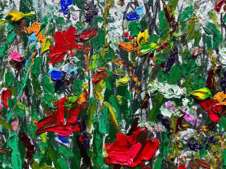 Original Abstract Expressionism Landscape Painting by Gyobeom An