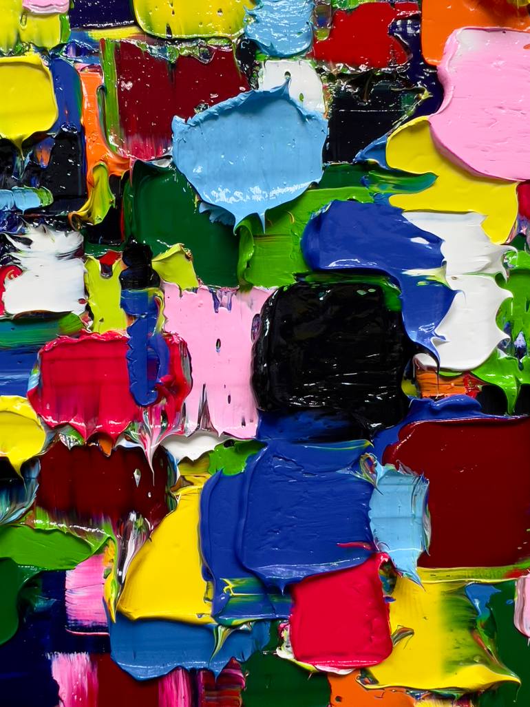 Original Abstract Expressionism Body Painting by Gyobeom An