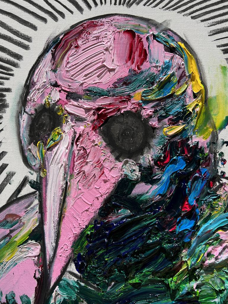 Original Abstract Expressionism Body Painting by Gyobeom An