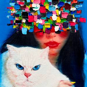 Collection Art by Subject: Felines