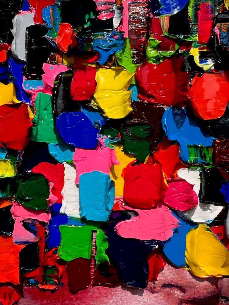 Original Abstract Expressionism Body Painting by Gyobeom An