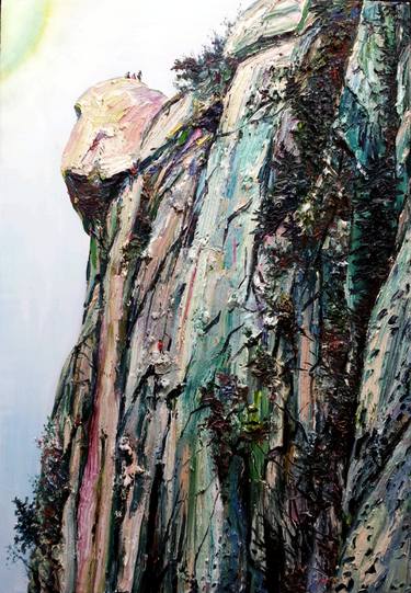 Original Abstract Expressionism Landscape Paintings by GyoBeom An