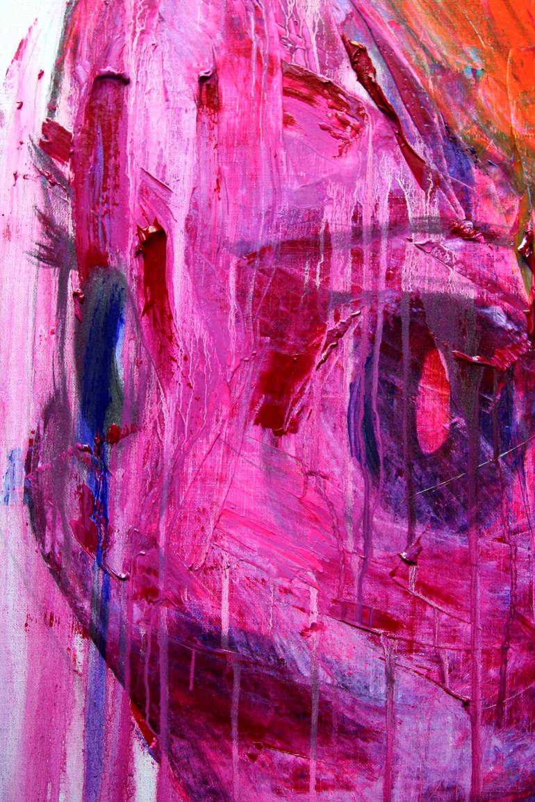 Original Abstract Expressionism Body Painting by Gyobeom An