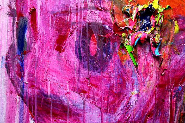 Original Abstract Expressionism Body Painting by Gyobeom An