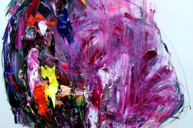 Original Abstract Expressionism Body Painting by Gyobeom An