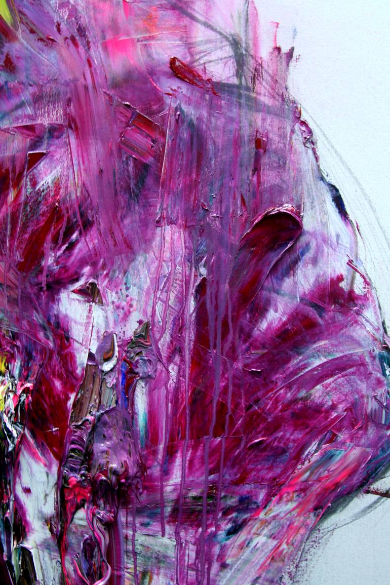 Original Abstract Expressionism Body Painting by Gyobeom An