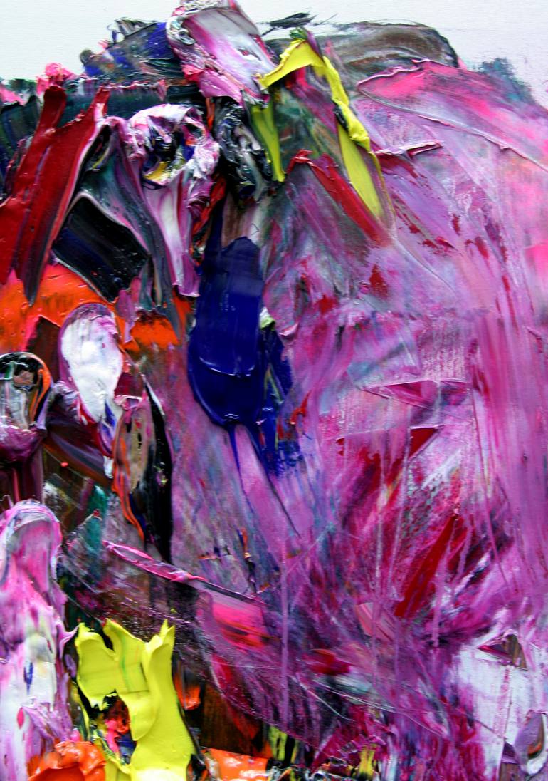 Original Abstract Expressionism Body Painting by Gyobeom An