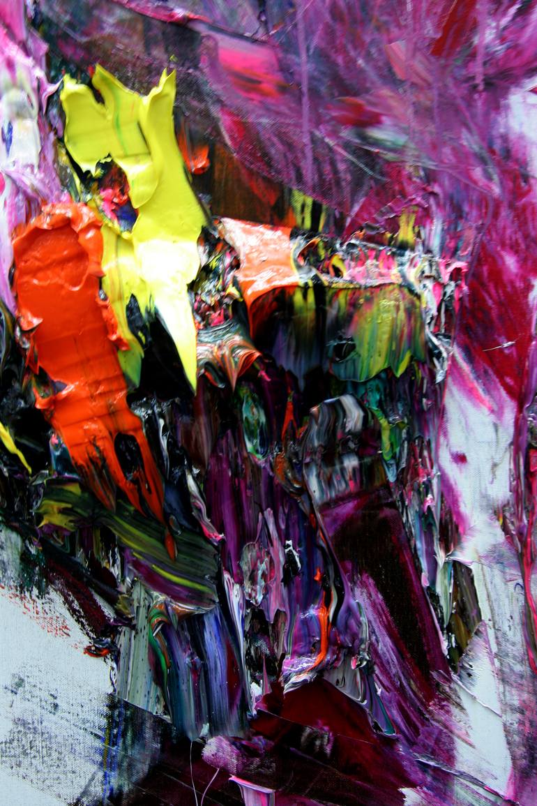 Original Abstract Expressionism Body Painting by Gyobeom An