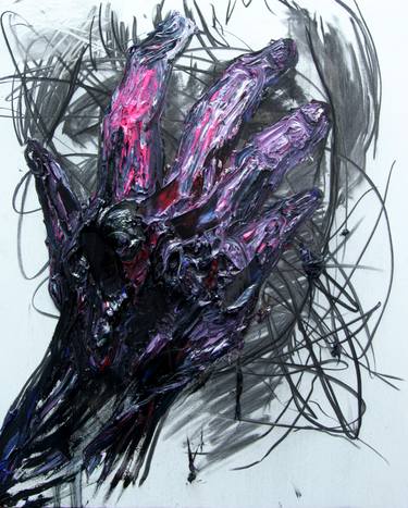 Original Abstract Expressionism Body Paintings by GyoBeom An