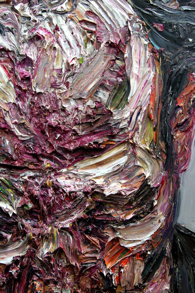 Original Abstract Expressionism Body Painting by GyoBeom An