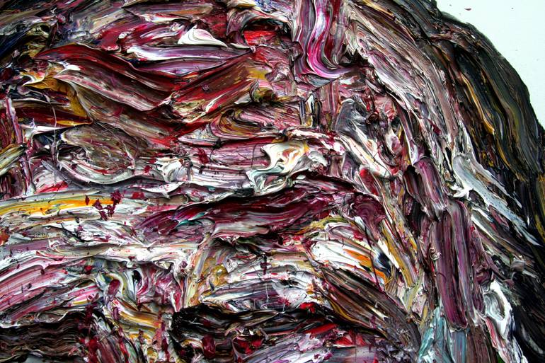 Original Abstract Expressionism Body Painting by GyoBeom An