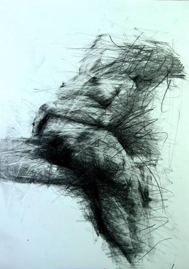 Original Expressionism Nude Drawings by GyoBeom An
