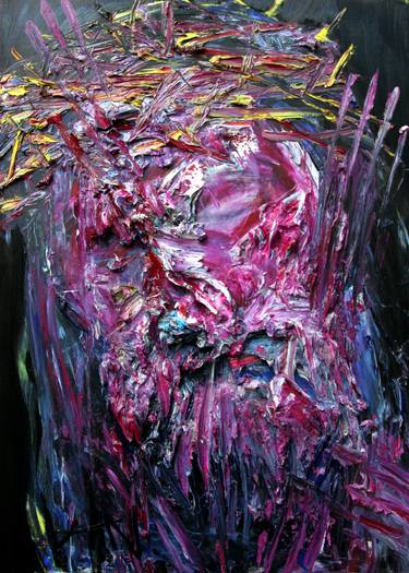 Original Abstract Expressionism Body Paintings by GyoBeom An