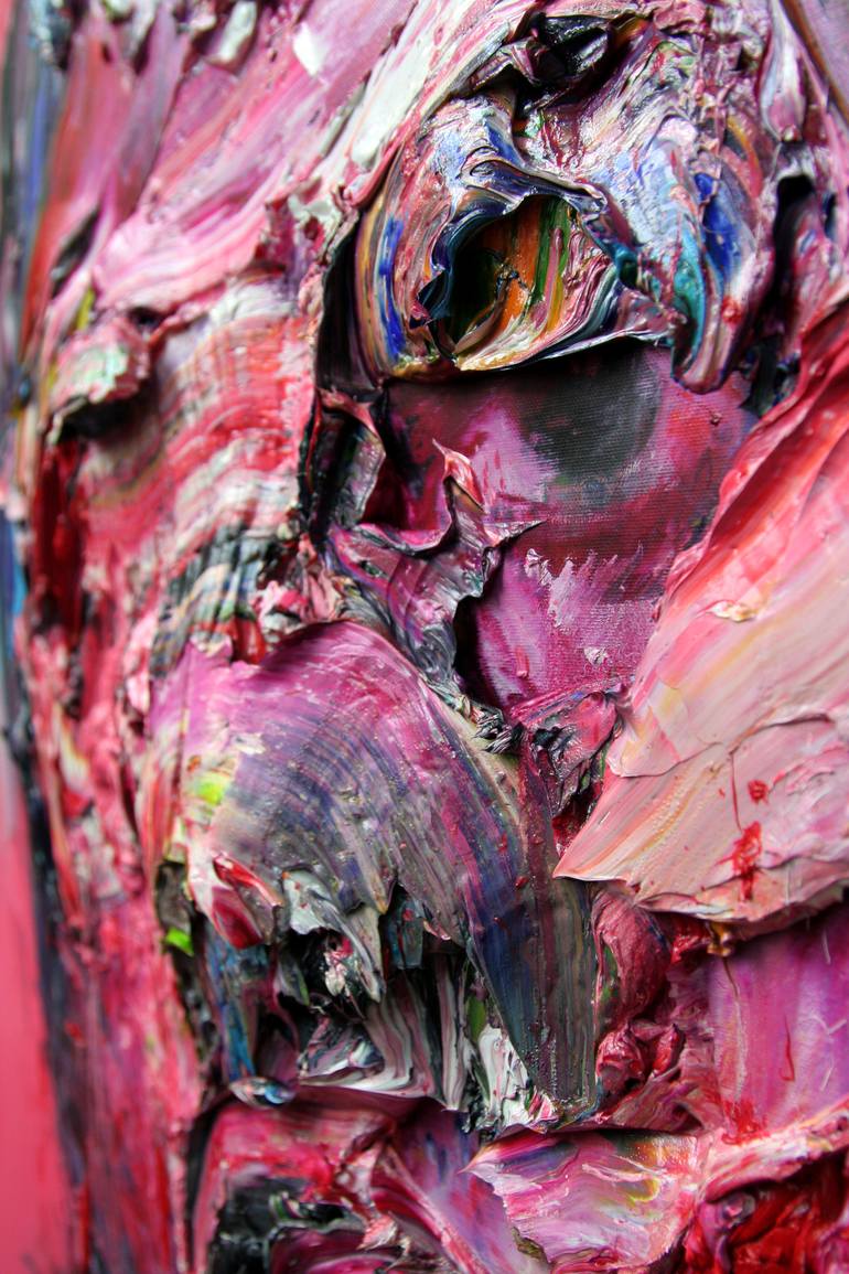 Original Abstract Expressionism Body Painting by GyoBeom An