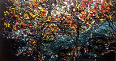 Original Abstract Expressionism Landscape Paintings by GyoBeom An