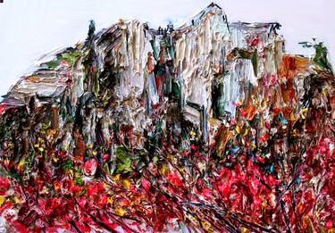 Original Abstract Landscape Paintings by GyoBeom An