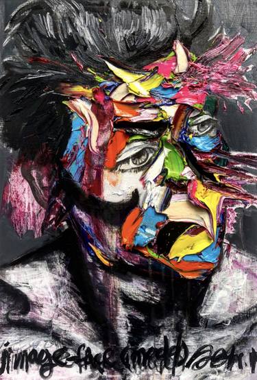 Original Abstract Expressionism Body Paintings by GyoBeom An
