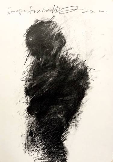 Original Abstract Expressionism Body Drawings by GyoBeom An