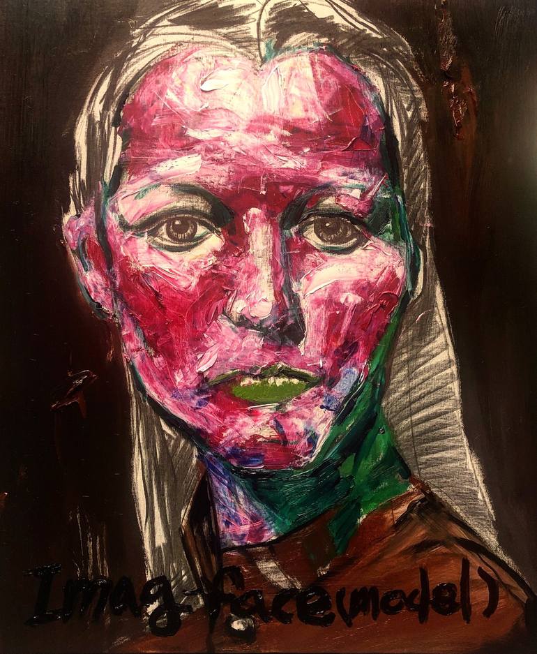 image-face(model) Painting by GyoBeom An | Saatchi Art